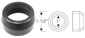 1938 1940 1941 1942 Cadillac (See Details) Lower Suspension Arm Rubber Dust Seal REPRODUCTION Free Shipping In The USA