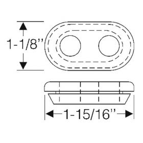 1948 1949 Cadillac Hydraulic Pump Grommet REPRODUCTION Free Shipping In The USA