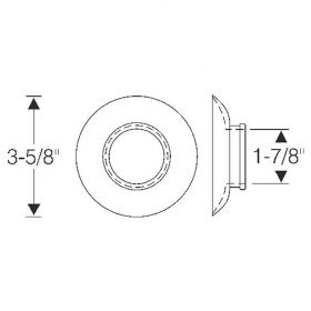 1938 1939 1940 Cadillac Series 90 And Series 75 Limousine Steering Column Rubber Grommet REPRODUCTION Free Shipping In The USA 