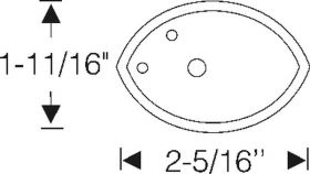 1952 1953 Cadillac Autronic Eye (Photo Tube) Dash Mounting Pad REPRODUCTION Free Shipping In The USA