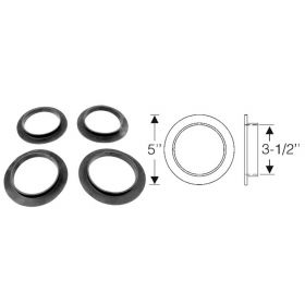 1939 1940 1941 1942 1946 1947 1948 1949 Cadillac (See Details) Coil Spring Insulator Rubber Pad Set (4 Pieces) REPRODUCTION Free Shipping In The USA 