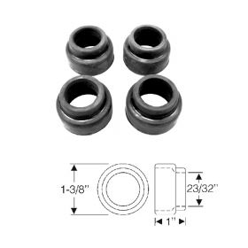 1950 1951 1952 1953 1954 1955 1956 Cadillac Front Upper Control Arm Shaft Inner OR Outer Dust Seal Set (4 Pieces) REPRODUCTION Free Shipping In The USA