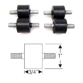 1963 1964 1965 1966 1967 1968 1969 1970 1971 Cadillac Air Conditioning (A/C) Condenser Mounts Set (4 Pieces) REPRODUCTION Free Shipping In The USA