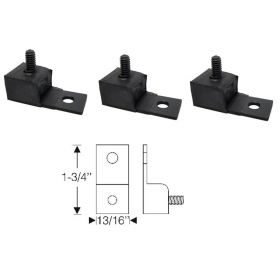 1950 1951 1952 1953 Cadillac Hydraulic Firewall Pump Bracket and Pads Set (3 Pieces) REPRODUCTION Free Shipping In The USA