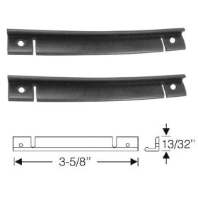 1959 1960 1961 Cadillac (See Details) Door Bottom Drain Rubber Seals 1 Pair REPRODUCTION