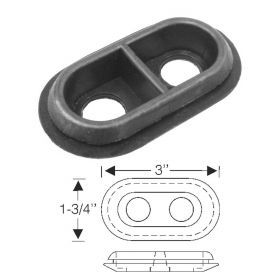 1953 Cadillac Heater Hose Firewall Rubber Grommet REPRODUCTION Free Shipping In The USA