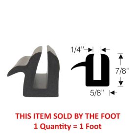 1933 1934 1935 1936 1937 Cadillac Window Rubber Weatherstrip (Sold By The Foot) REPRODUCTION