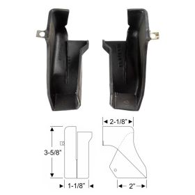 1969 1970 Cadillac Calais And Deville 4-Door Hardtop Models (See Details) Rear Door Lock Pillar Filler Rubber Seals 1 Pair REPRODUCTION Free Shipping In The USA