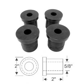 1967 1968 1969 1970 Cadillac Eldorado Shackle Leaf Spring Bushing Set of 4 Pieces (Rear Lower of Rear Leaf Spring) REPRODUCTION Free Shipping In The USA