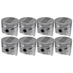1970 1971 1972 1973 Cadillac 500 Engine Piston Set (8 Pieces) REPRODUCTION Free Shipping In The USA