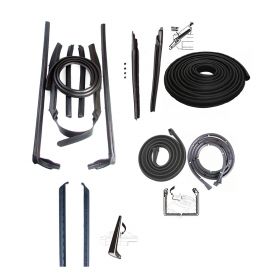 1970 Cadillac Deville Convertible Basic Rubber Weatherstrip Kit (13 Pieces) REPRODUCTION Free Shipping In The USA 
