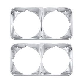 1970 Cadillac (EXCEPT Eldorado) Headlight Bezels 1 Pair REPRODUCTION Free Shipping In The USA