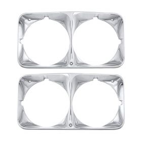 1973 1974  Cadillac Eldorado Headlight Bezels 1 Pair REPRODUCTION Free Shipping In The USA