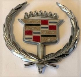 1971 1972 1973 1974 1975 1976 1977 1978 USED Cadillac Eldorado and Fleetwood (See Details) Hood Emblem Free Shipping In The USA 