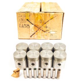 1937 Cadillac LaSalle Piston .030 Set (8 Pieces) NORS