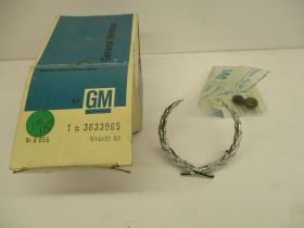 1975 1976 Cadillac Fleetwood, Series 75 Limousine, and Commercial Chassis Hood Wreath NOS Free Shipping In The USA