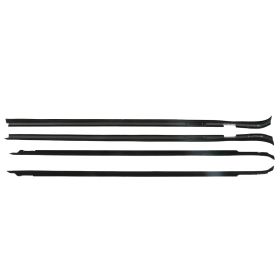 1977 1978 1979 Cadillac Coupe Deville 2-Door Window Sweep Kit (4 Pieces) REPRODUCTION Free Shipping In The USA