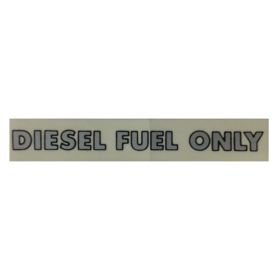 1978 1979 1980 1981 1982 1983 1984 1985 Cadillac Diesel Fuel Only Decal REPRODUCTION