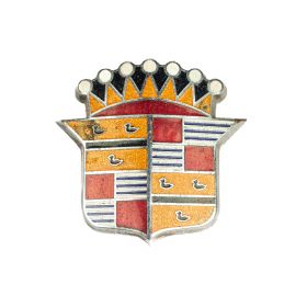 1948 1949 Cadillac (EXCEPT Series 75 Limousine) Hood Crest USED Free Shipping in the USA
