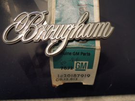 1980 1981 Cadillac Brougham Roof Panel Script NOS Free Shipping In The USA