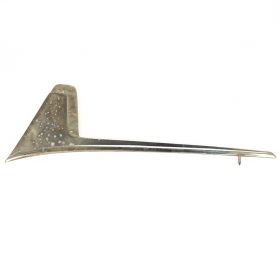 1957 Cadillac (EXCEPT Seville and Biarritz) Right Passenger Side Hood Ornament D-Quality USED Free Shipping In The USA