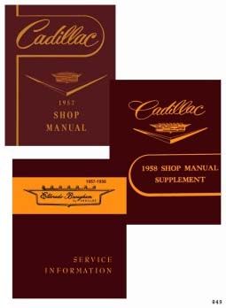 1957 1958 Cadillac All Models Service Manual CD REPRODUCTION Free Shipping In The USA