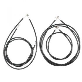 1954 1955 1956 Cadillac WITHOUT Air Conditioning (A/C) Heater And Vent Control Cable Set (4 Pieces) REPRODUCTION Free Shipping In The USA