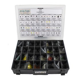 Cadillac Universal Weatherstrip Retainer Assortment Box (1155 Pieces) REPRODUCTION Free Shipping In The USA