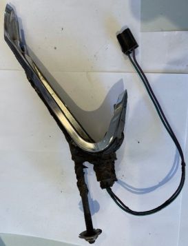 1961 Cadillac Tail Fin Lens Housing Used Free Shipping In The USA