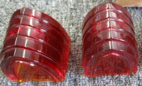 1938 Cadillac Series 60 Tail Light Lens 1 Pair NOS Free Shipping In The USA