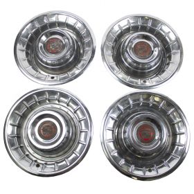 1956 Cadillac Wheel Cover Hubcaps Set B Quality (4 Pieces) USED