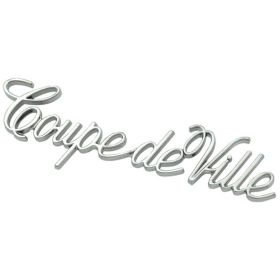 1977 1978 1979 1980 1981 Cadillac Coupe Deville Roof Sail Panel Emblem REPRODUCTION Free Shipping In The USA
