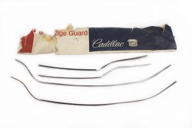 1967 Cadillac 4-Door Sedan (EXCEPT Series 75) Door Edge Guard Molding Set (4 Pieces) NOS Free Shipping In The USA