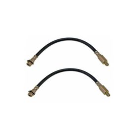 1968 1969 1970 1971 1972 1973 1974 1975 1976 Cadillac (See Details) Front Brake Hoses 1 Pair REPRODUCTION Free Shipping In The USA