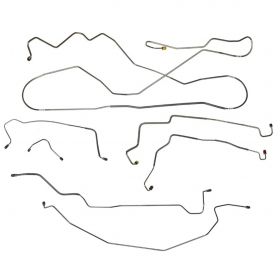 1971 1972 1973 1974 1975 1976 Cadillac Deville Power Disc Brake Line Kit 7 Pieces Stainless Steel or Original Equipment Design REPRODUCTION Free Shipping In The USA
