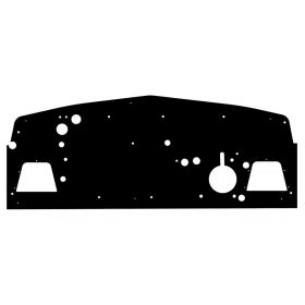 1942 1946 1947 Cadillac Series 62 Molded Firewall Insulator Panel (Type 2) REPRODUCTION Free Shipping In The USA