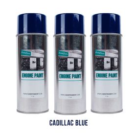 1949 1950 1951 1952 1953 1954 1955 1956 1957 1958 1959 1960 1961 1962 1963 1964 Cadillac Blue Engine Paint (3 Cans) REPRODUCTION Free Shipping in The USA