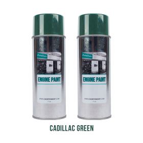 1935 1936 1937 1938 1939 1940 1941 1942 1946 1947 1948 Cadillac Green Engine Paint (2 Cans) REPRODUCTION Free Shipping In The USA