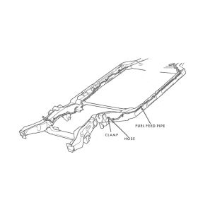 1979 1980 1981 1982 1983 1984 1985 Cadillac Eldorado (EXCEPT Diesel Engines) Fuel Supply Line (Stainless Steel or Original Equipment Design) REPRODUCTION Free Shipping In The USA