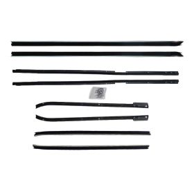 1965 1966 Cadillac Convertible Window Sweep Set (8 Pieces) REPRODUCTION Free Shipping In The USA