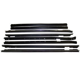 1980 1981 1982 1983 1984 1985 1986 1987 1988 1989 Cadillac Deville And Fleetwood 4-Door Models Window Sweep Set (8 Pieces) REPRODUCTION Free Shipping In The USA