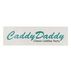 Caddy Daddy White Bumper Sticker NEW