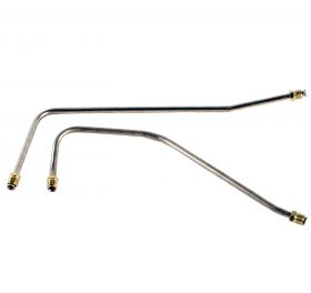 1963 1964 1965 1966 Cadillac Fuel Pump to Carter Carburetor Lines Set (2 Pieces) Stainless Steel or Original Equipment Design REPRODUCTION Free Shipping In The USA