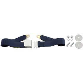 Cadillac Seat Belt Lap Style Navy Blue REPRODUCTION Free Shipping In The USA