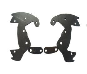 1961 1962 1963 1964 1965 1966 1967 1968 Cadillac (EXCEPT 1967 1968 Eldorado FWD) Disc Brake Conversion Front Wheel Caliper Brackets 1 Pair REPRODUCTION Free Shipping In The USA