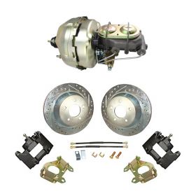 1969 1970 Cadillac (EXCEPT Eldorado) Rear Disc Brake Conversion Kit With Booster And Master Cylinder NEW