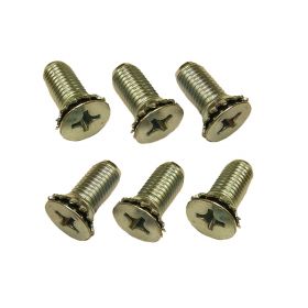 1950 1951 1952 1953 1954 1955 1956 Cadillac (See Details) Door Jamb Striker Mounting Screws Set (6 Pieces) REPRODUCTION