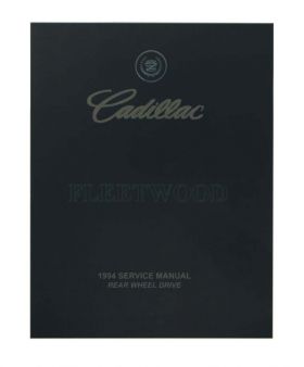 1994 Cadillac Fleetwood Service Manual CD REPRODUCTION Free Shipping In The USA