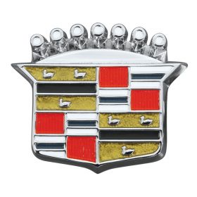 1964 1965 1966 1967 1968 Cadillac Trunk Lock Cover Emblem Crest REPRODUCTION