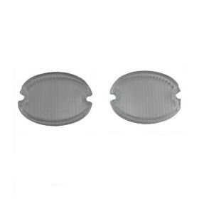 1959 Cadillac Glass Fog and Turn Signal Light Lens 1 Pair REPRODUCTION Free Shipping In The USA